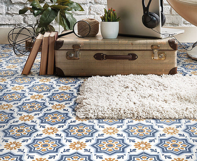 קרמיקה דקורטיבית פורצלן אריחים מצוירים 20.5×20.5 – תוצרת איטליה